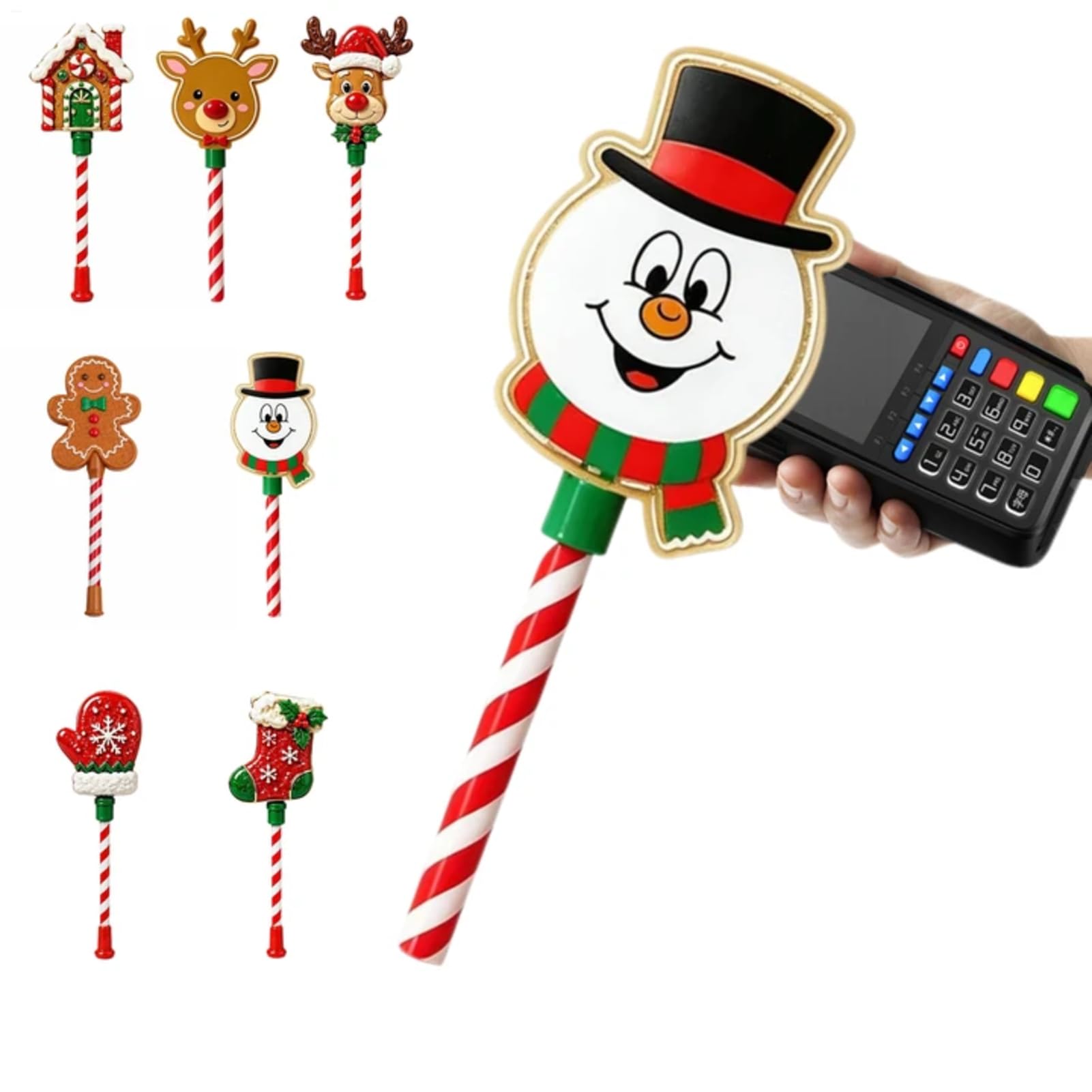 Credit Card Wand Tap To Pay, Christmas Fairy Wand Credit Card Holder, (C)