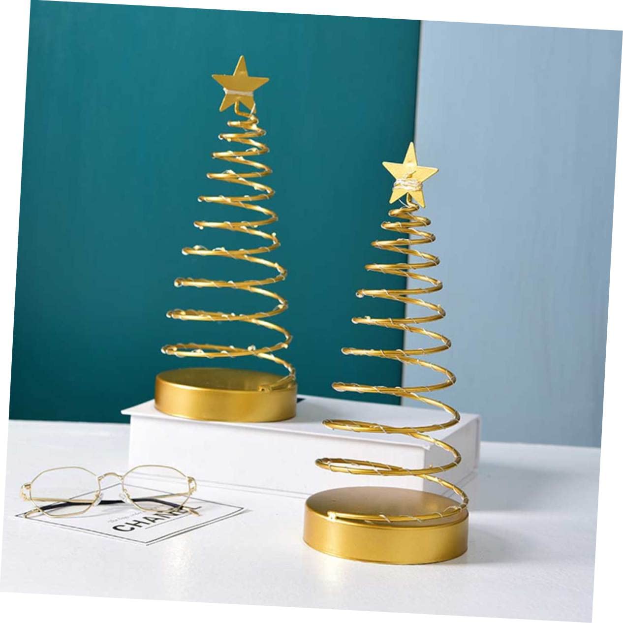 Hemobllo 2piezas Lámpara Led De Noche Forma De Estrella y Faro Para Decoración De Habitaciones Para Dormitorios y Salas De Estar Funciona Pilas Aa No Incluidas
