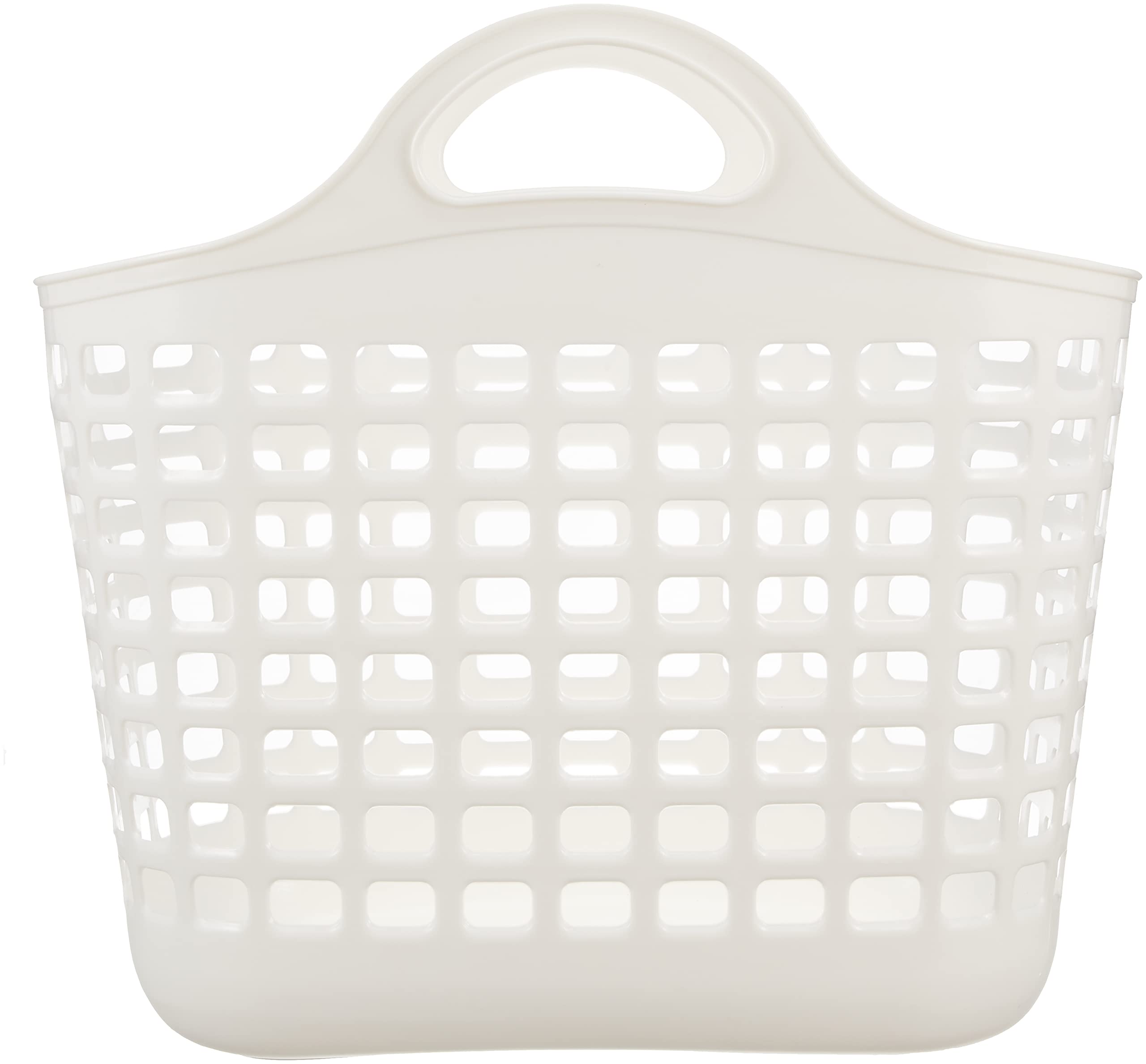 Sanko 407320 Plastic Beat Basket NO2 R White Made in Japan