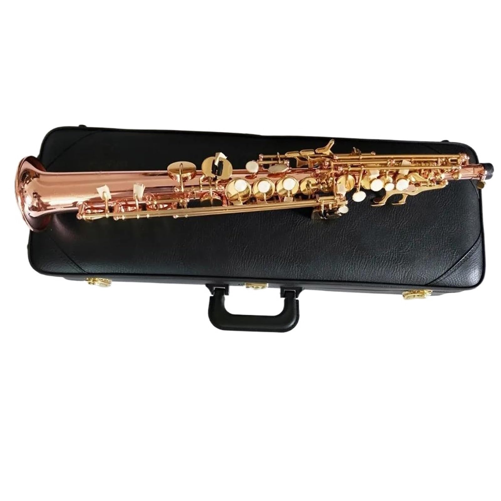 Saksofon Instrument Muzyczny Saksofon Sopranowy B Flat Fosphor Copper Z Futerałem Professional