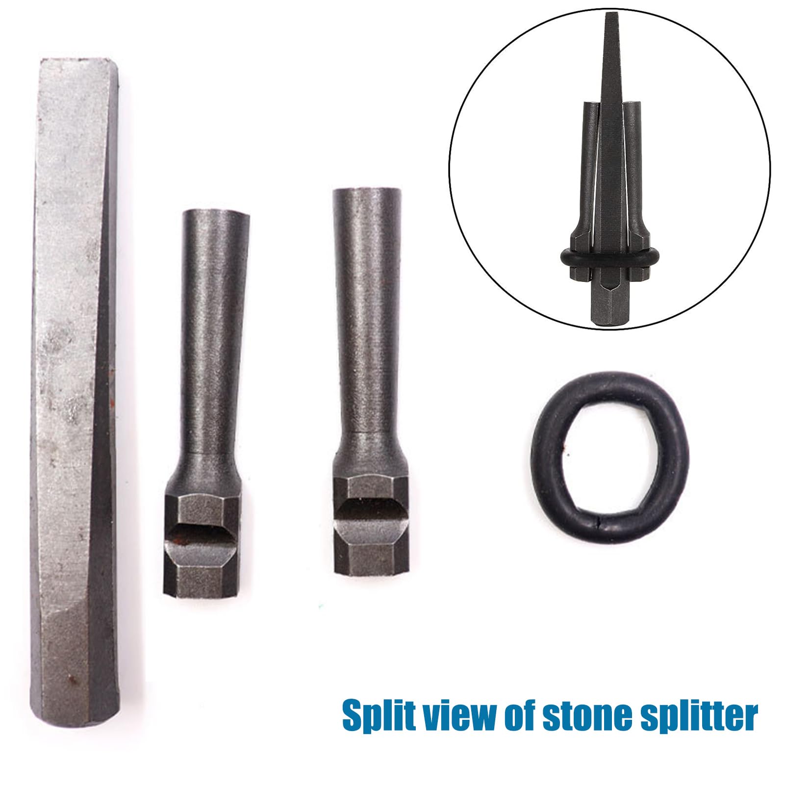 Cunei Spaccapietre 5/8" (16 mm) per Aprire Pietre Granito Pietre Dure Calcestruzzo