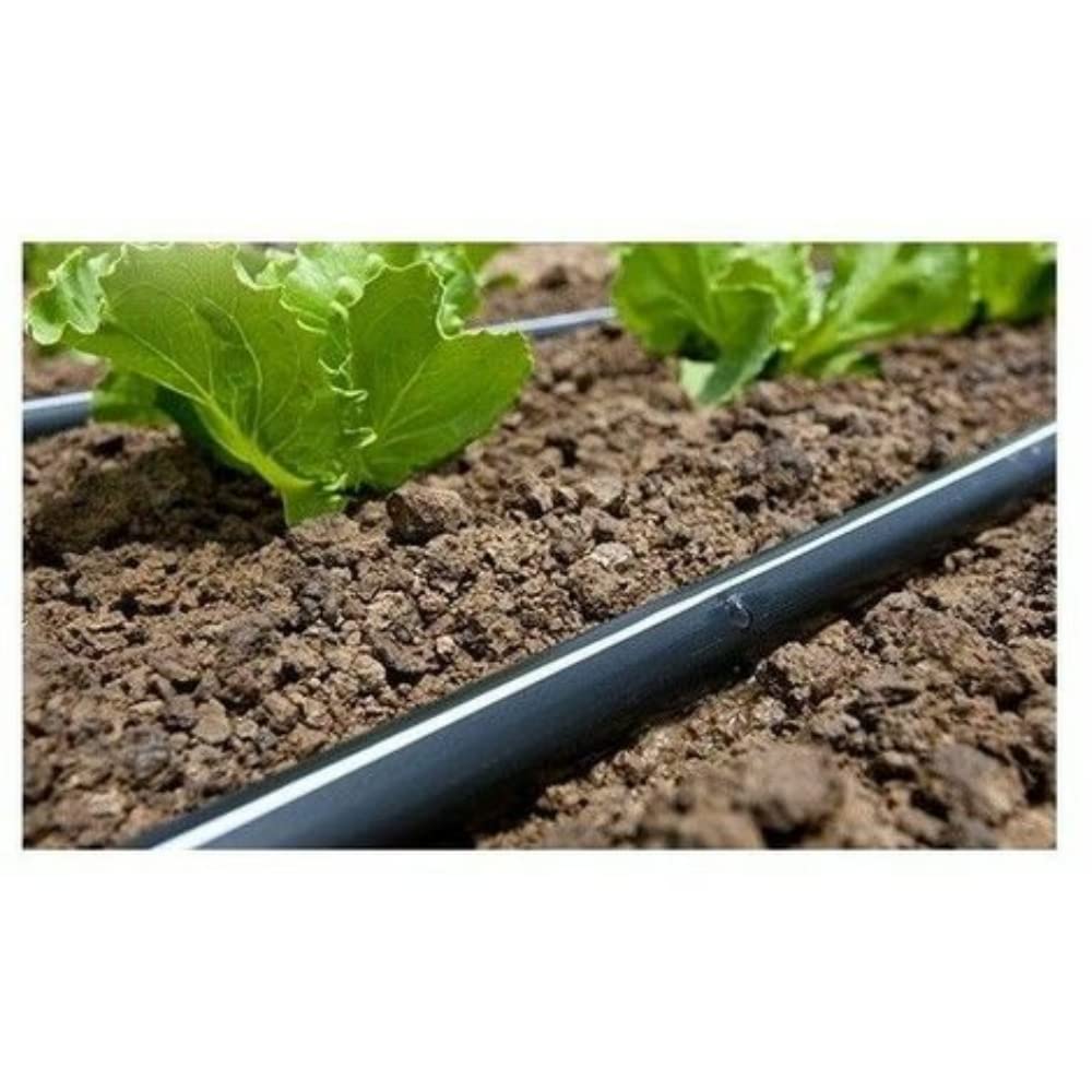 MUGAR- Manguera de riego por goteo. Tubo de goteo de polietileno de 400 metros y 16 milímetros con goteros cada 40 centímetros, para agricultura y jardines particulares.