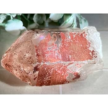 ブラジル ゴイアス州産　レッド　レムリアンシードクリスタル 原石　赤水晶 ブラジル ゴイアス州産 レッド レムリアンシードクリスタル 原石