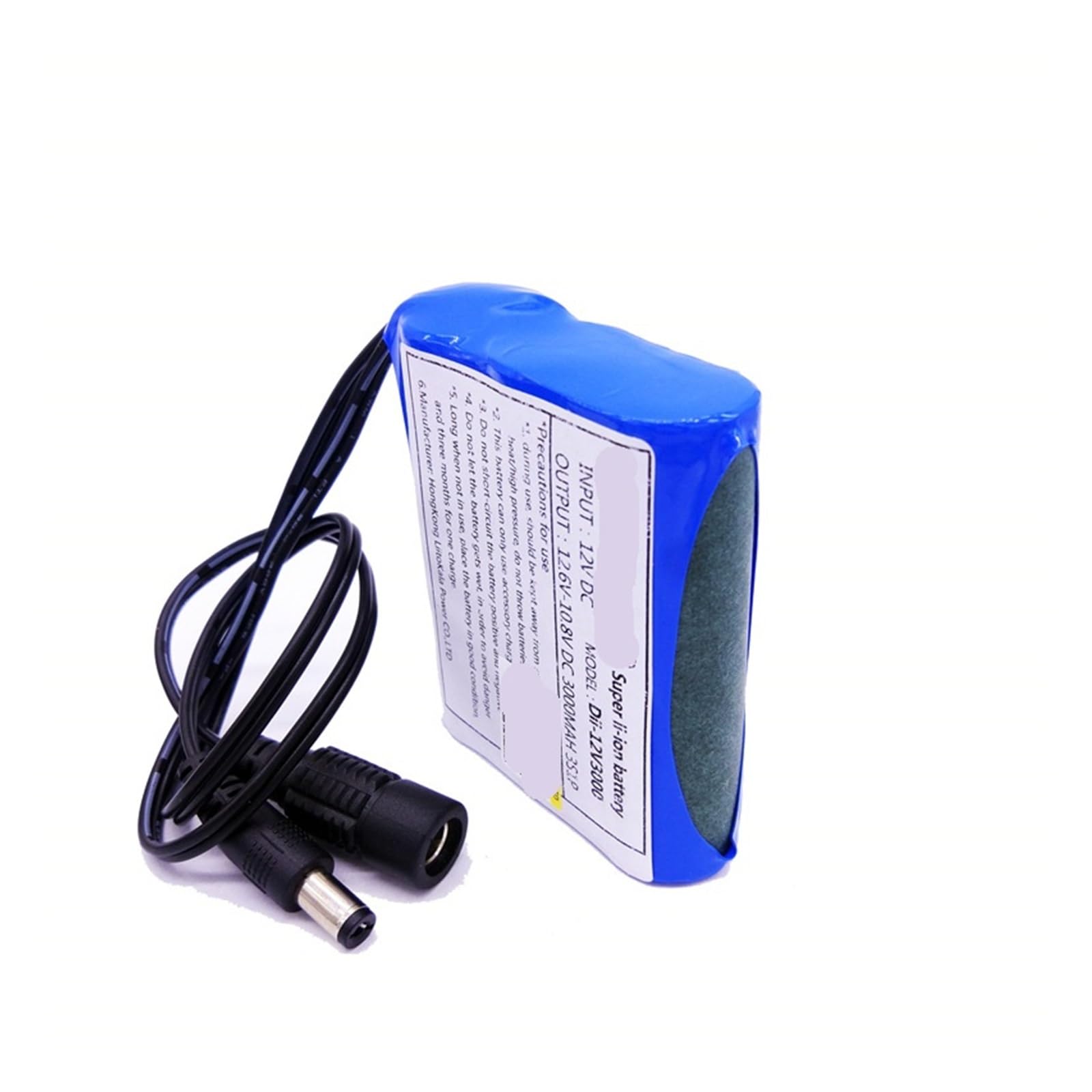 Batterie lithium 12 V 3000 mAh 18650 rechargeable for haut-parleur et interphone