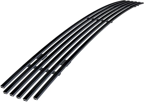 APS Rejilla horizontal de acero inoxidable de alta calidad de 8 x 6 pulgadas, compatible con Ford Econoline E-Series 2008-2014, parachoques inferior