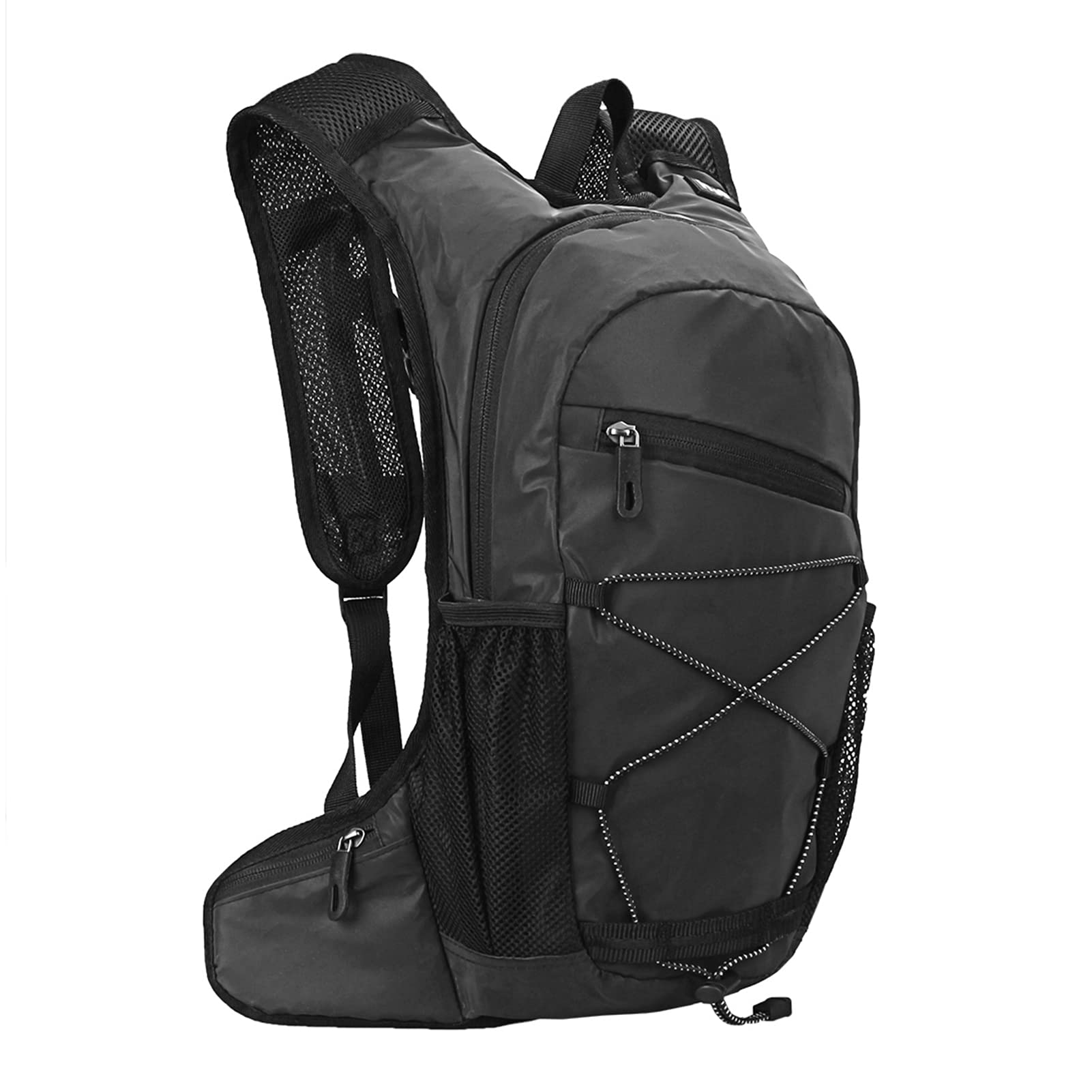 Sac à dos d'hydratation pour le cyclisme et la randonnée Karlak léger 8L haute visibilité