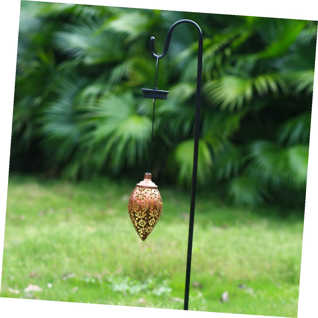 SHINEOFI 3 Stück Robuste Eisen Schäferhaken 96cm Garten Hirtenhaken für Außenbereich Hängekorb und Vogelfutterspender Aufhänger Vielseitige Gartendeko