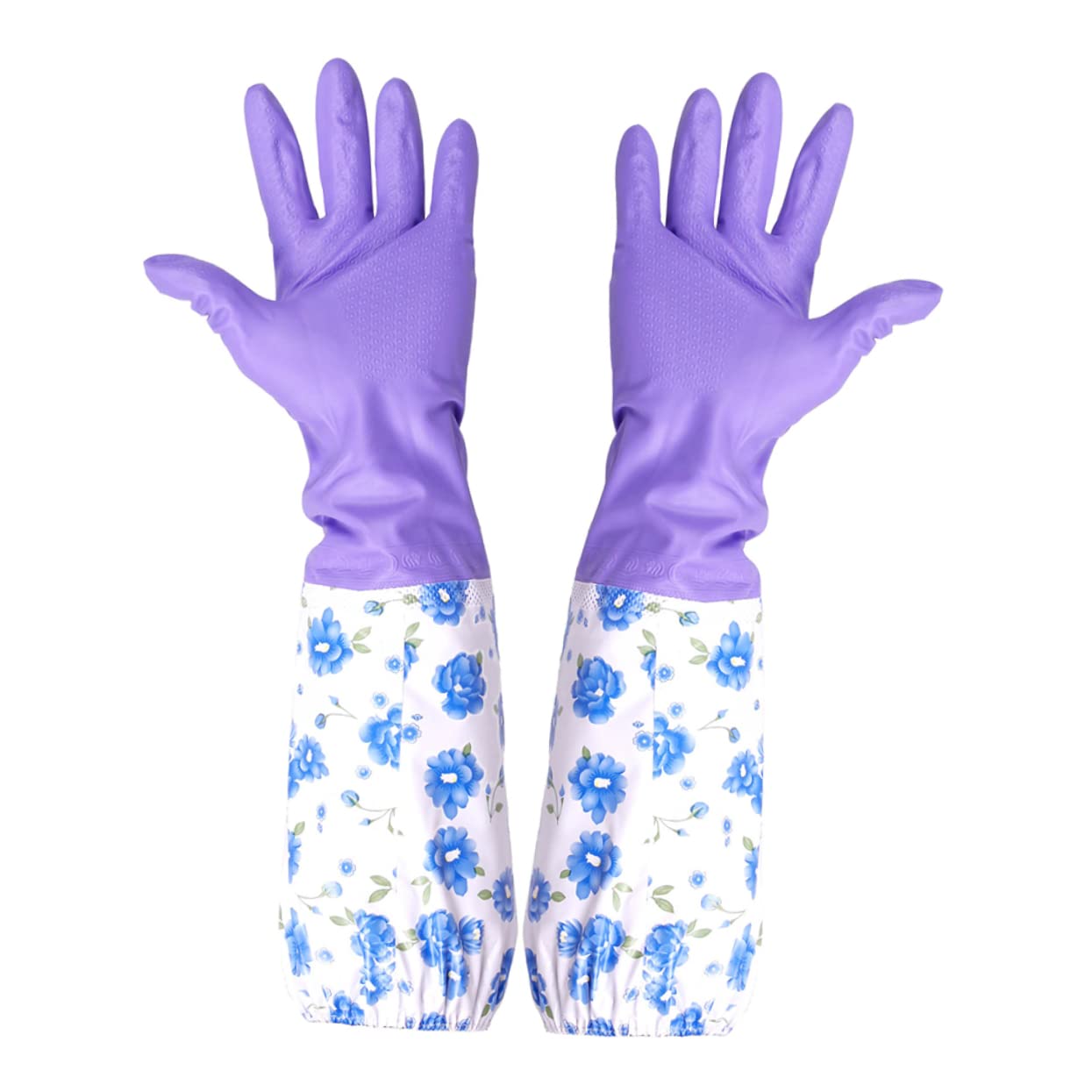 POPETPOP 3paare Reinigungs Und Schutz-handschuhe Für Aquarium Und Küche Langer Gummimantel Rutschfeste Handschuhe Lang Für Herren Und Damen