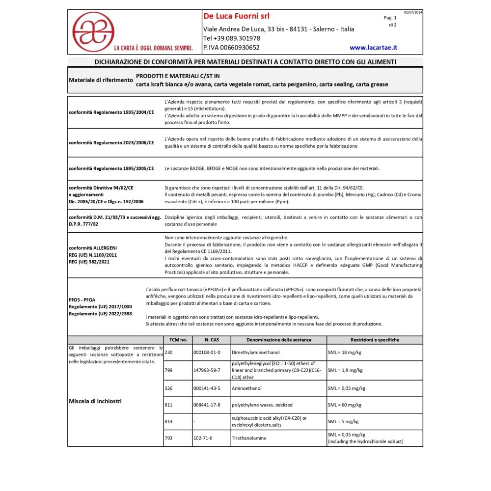 500 Fogli Carta Vegetale anti-umido antigrasso NEWSPAPER 30x40 cm 40 gr per alimenti oleosi, fritti o caldi
