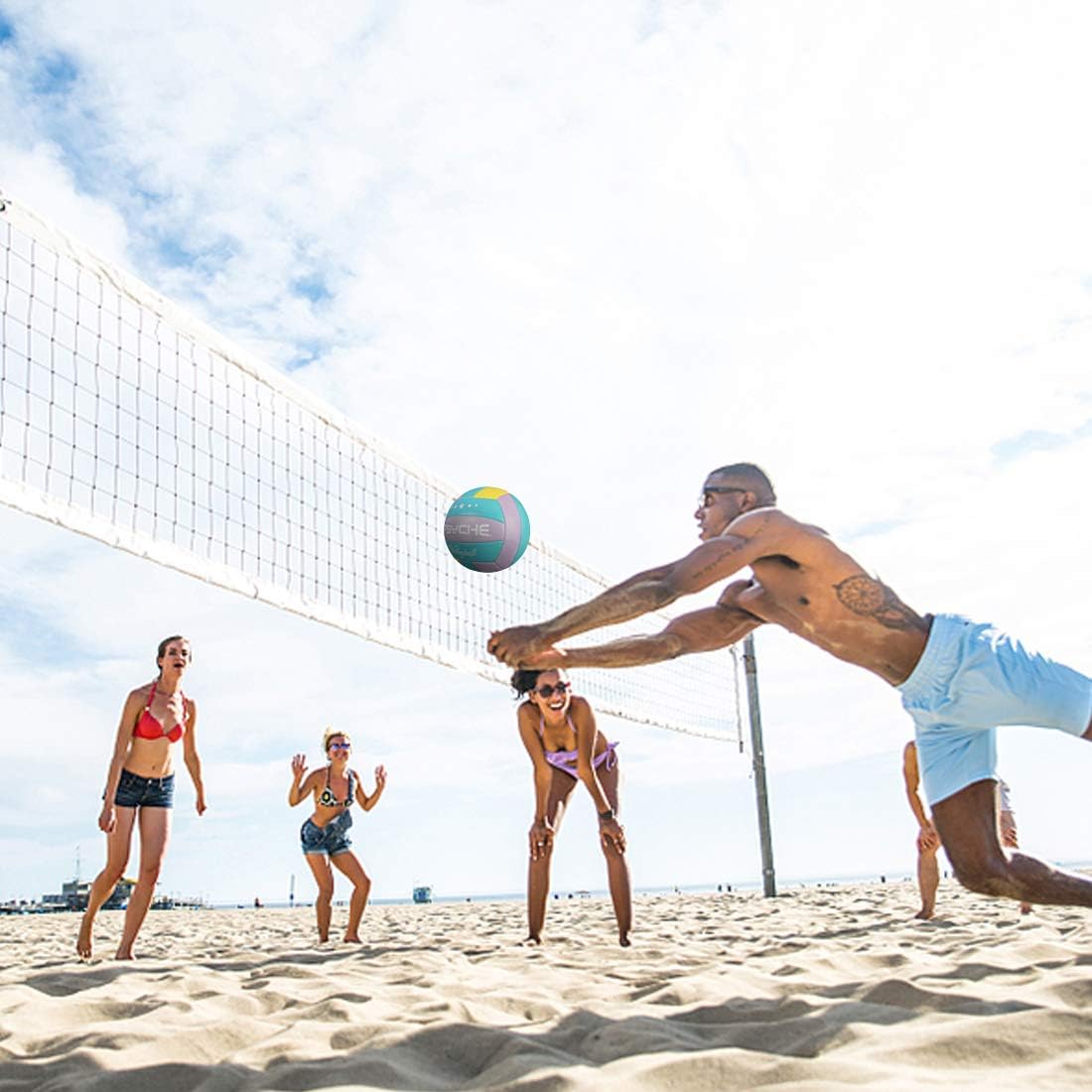 Volleyball Official Size 5,Soft Indoor Outdoor Volleyballs for Kids/Adults Gym Beach Games Play - Image 7