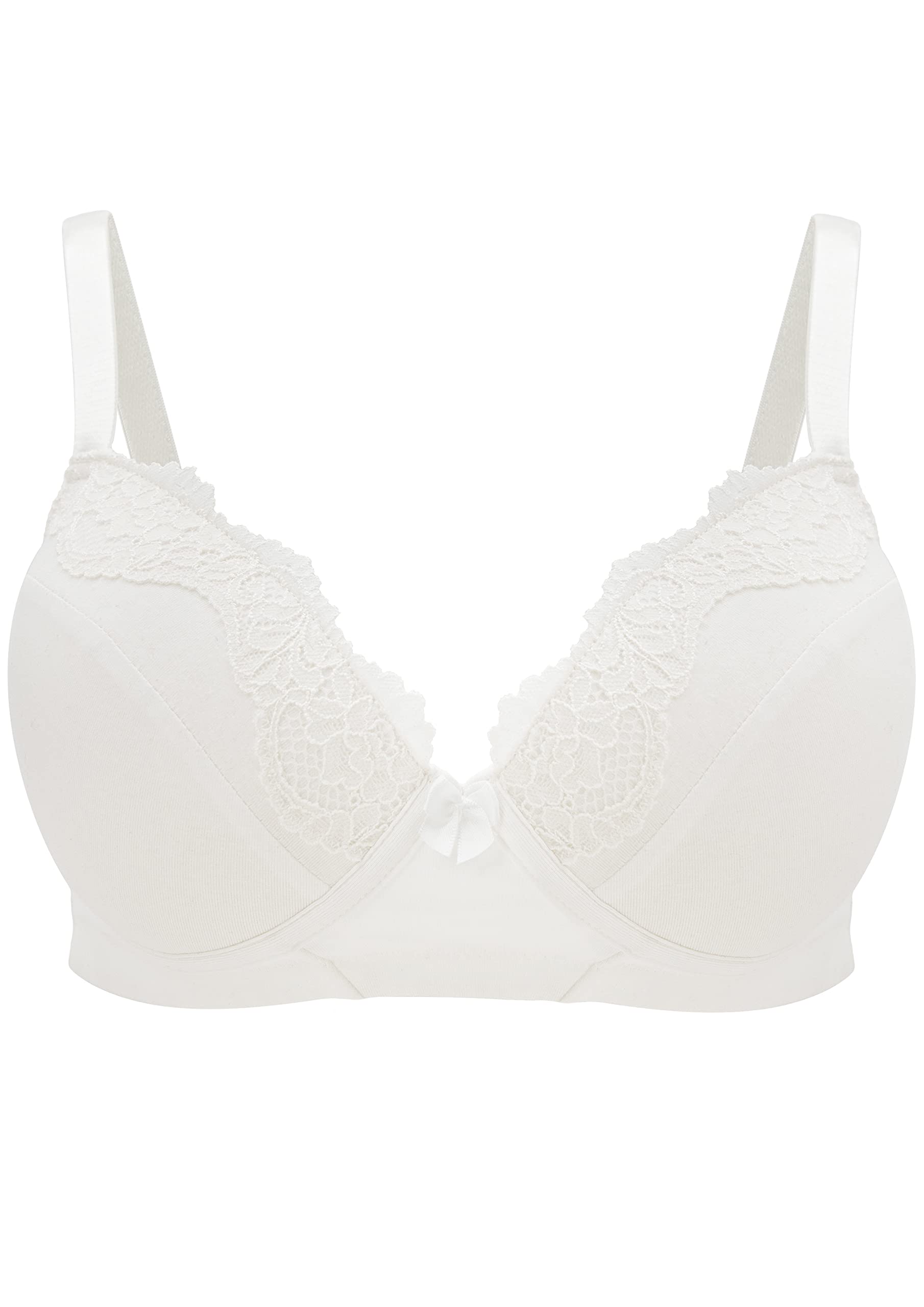 Vanever Damen Schwangerschafts BH, Baumwolle, Maternity Basic BH, ohne Bügel, Vollschalen