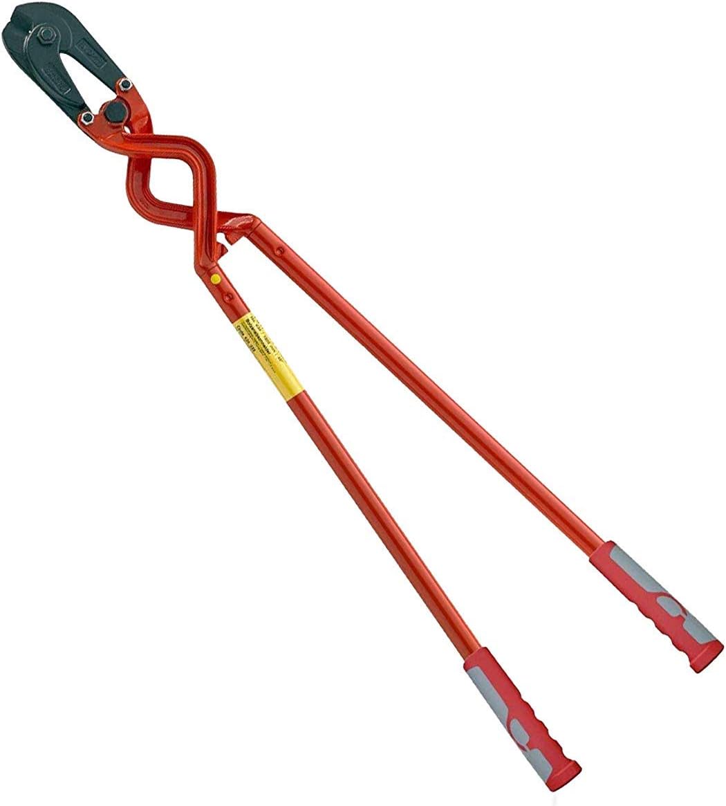 Helios Preisser 373108 DIN 875/II A Flat Square, 400 x 200 mm, Bolt Cutter, Drop-Forged Steel, 19.9 cm
