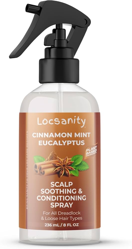 Amazon.com : Locsanity Cinnamon Mint Eucalyptus Scalp Soothing