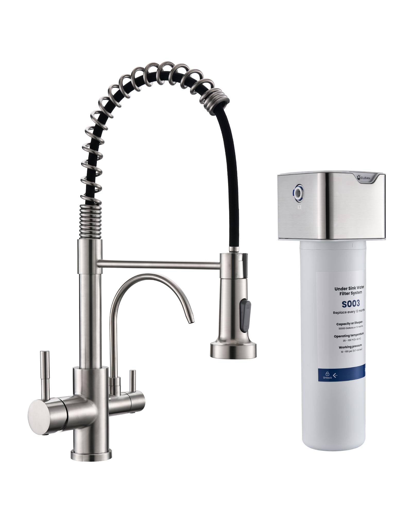 GIMILI 3 in 1 Kitchen Faucet