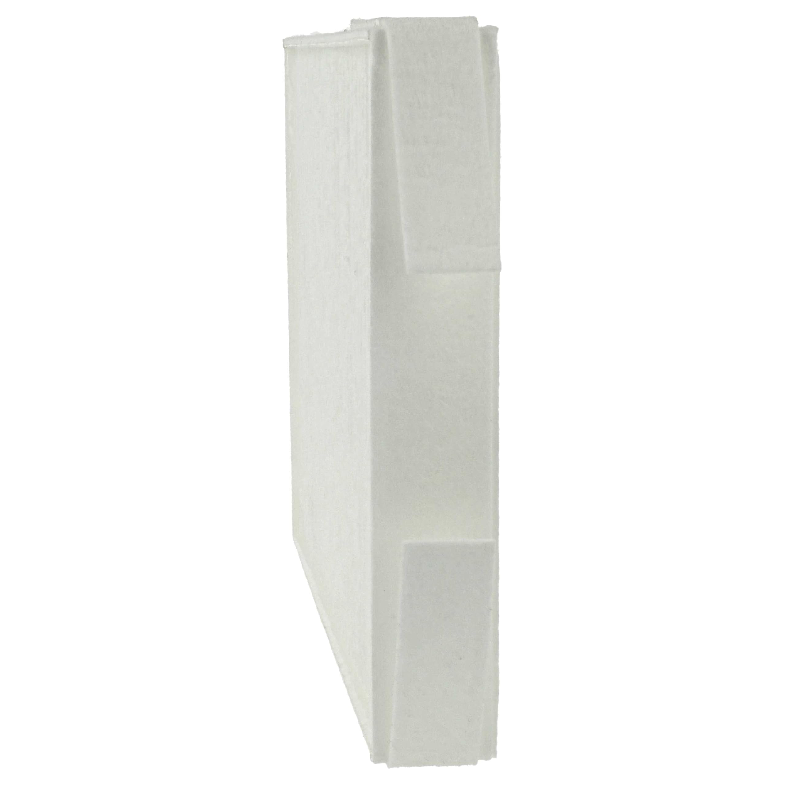 vhbw Zestaw filtrów kompatybilny z urządzeniem wentylacyjnym Zehnder ComfoSpot 50, filtr powietrza G4/F7 (4 sztuki), 18 x 12 x 4 cm, biały