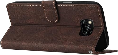 Miniatura 3 de Smartphone Flip Cases Compatible with Xiaomi Poco X3Poco X3 ProPoco X3 NFC Case, Wallet Case Slim PU Leather Phone Case Flip Folio Leather Case Card