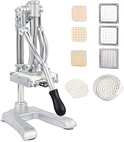 Vista 1 de Commercial Vegetable Fruit Chopper, Hand Press Juicer, Professional Citrus Juicer for Lime Lemon, Stainless Steel Food Dicer French Fry Cutter