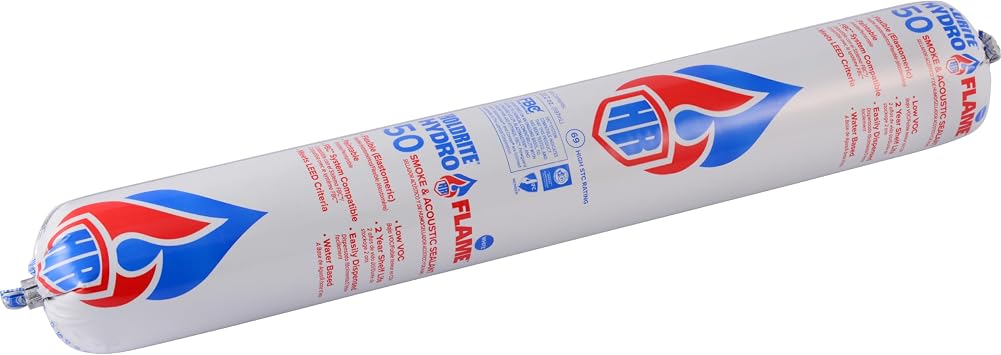 HoldRite HydroFlame 50 Smoke and Acoustic Sealant, 20.2 Ounces, HF50-20S