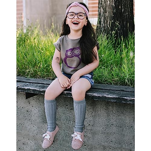 Piccolo Girls' Cable-Knit Knee-High Sock Three-Pack3