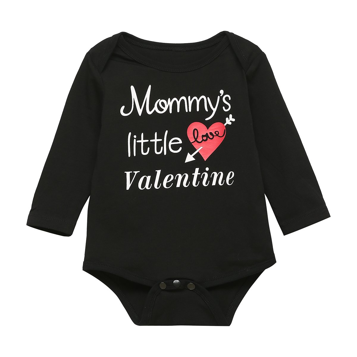 Yruiz 3PC Baby Boys' Mommys' Little Valentine Heart Breaker Outfit Long Pants with hat (0-3 Months)