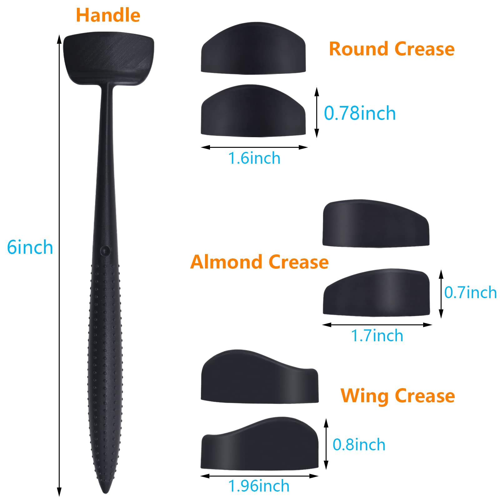 Eyeshadow Crease Line Kit, Cut Crease Tool, Easy Crease Line Kit for