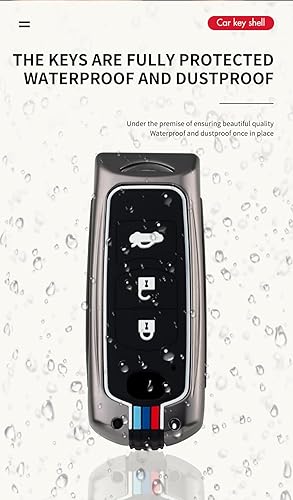 Miniatura 4 de TECART Funda para llaves para Mazda CX-3 CX-4 CX-5 CX-7 CX-9 Llavero Shell Bolsa Accesorios Protector 23 Botones