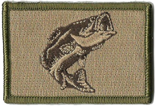 Tactical Wildlife Largemouth Bass Patch - Multitan