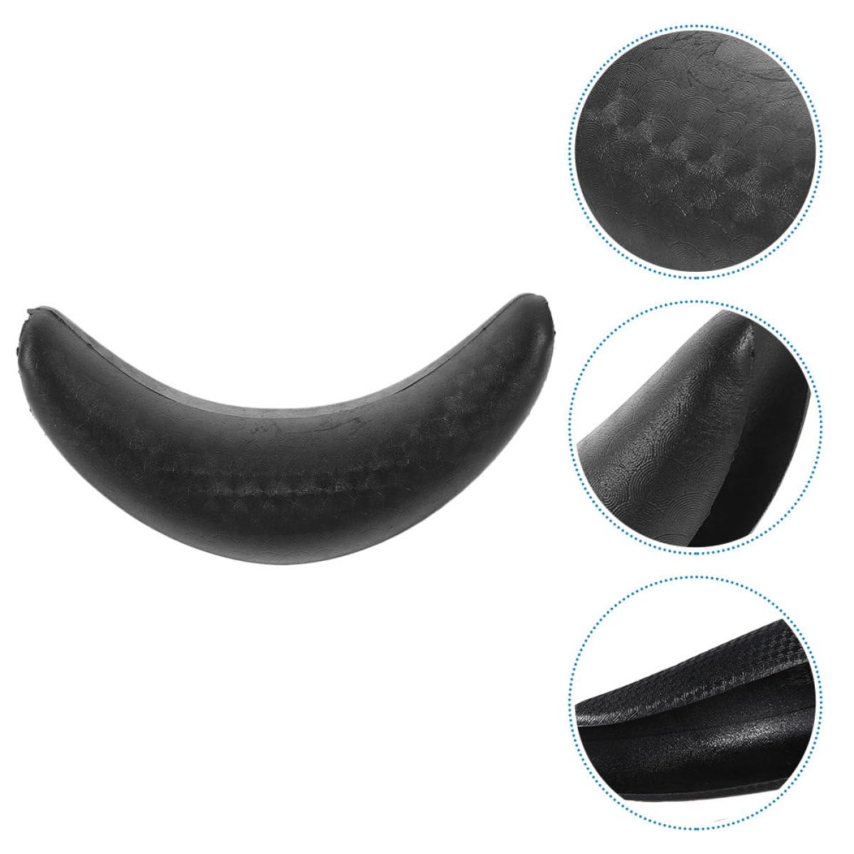 Cuscino per Collo 2 Pezzi Ergonomico per Lavaggio Chioma Poggiatesta in Gomma per Salone e Parrucchieri Supporto per Ciotola Shampoo