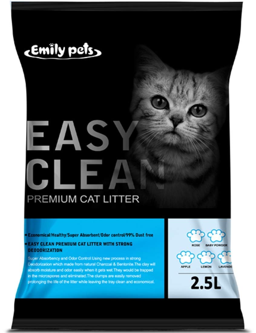 Emily Pets Fresh Scented Bentonite Cat Litter (Lavender, 2.5 L) Set of 1 (B08W57B8D3) Amazon Price History, Amazon Price Tracker