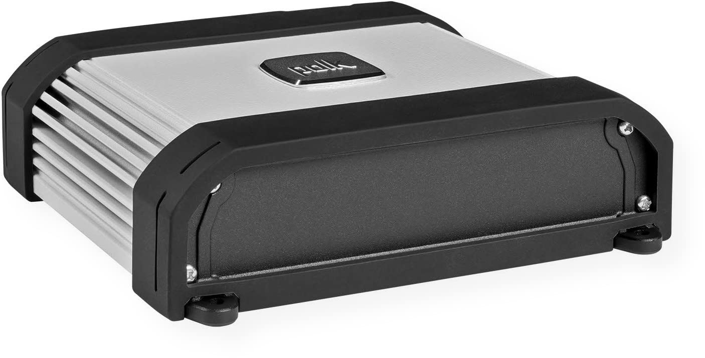 Polk UMPA1 One-Channel Amplifier, 450W Maximum Power, 2 Single Differential Audio in, Mono Design Drives 2 Subwoofers, 100 dB, Class D Design, OEM Connectivity, Differential Audio Output