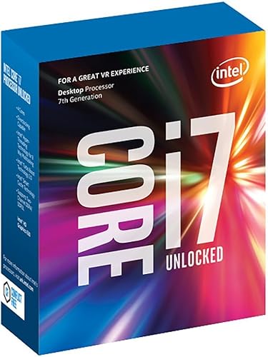Procesador Intel Core i7-7700K desbloqueado, 8 M de caché, hasta 4.50 GHz, Kaby Lake de cuatro núcleos, solamente el procesador