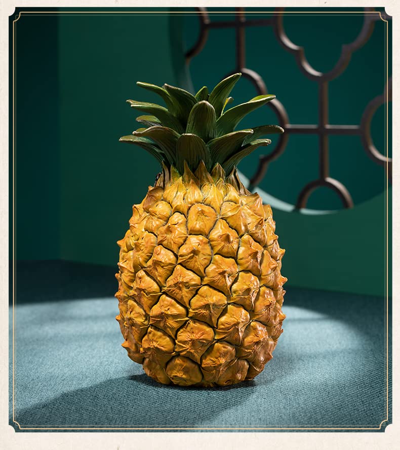 Amazon.com: Tomzong Brass Orange Pineapple Sculpture, Realistic