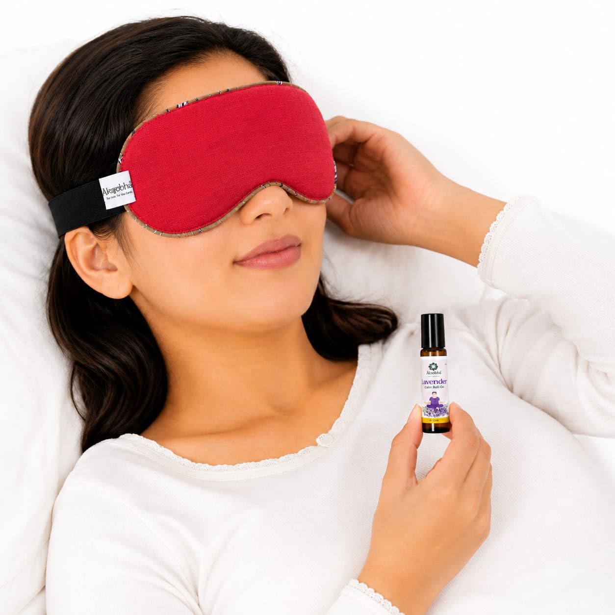Natural Herbal Eye Mask Hot & Cold Therapy - Microwaveable Eye Pack — Amazon image 9