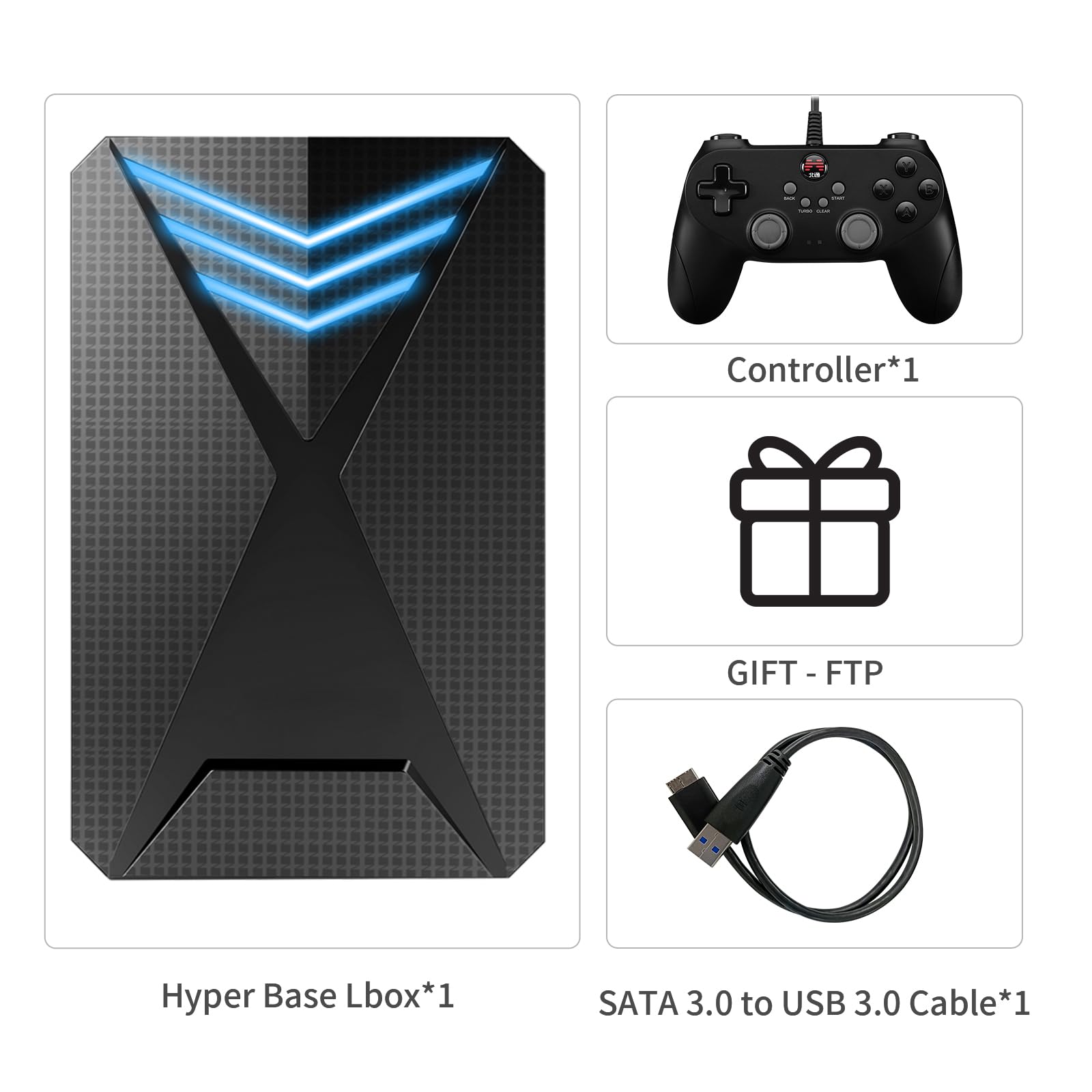 Retro Game Console with Built in 4280 Top Games, Emulator Console