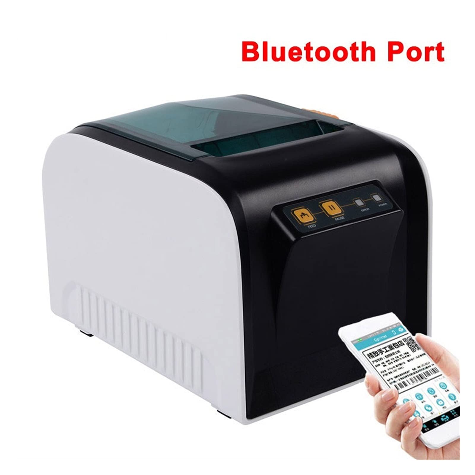 Bluetooth Drukarka Drukarka termiczna Drukarka kodów kreskowych 20mm do 80mm Naklejka Papier do telefonu komórkowego(3100TU Bluetooth USB)