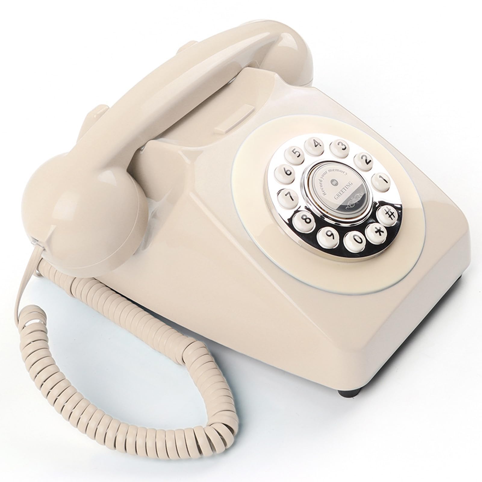 Registrazione Audio Del Libro Degli Ospiti Segreteria Telefonica Personalizzata Alla Moda Con Audio Libro Degli Ospiti Telefono Per Matrimoni Per Matrimoni Feste Compleanni Noleggi Registrazi(Color:C)