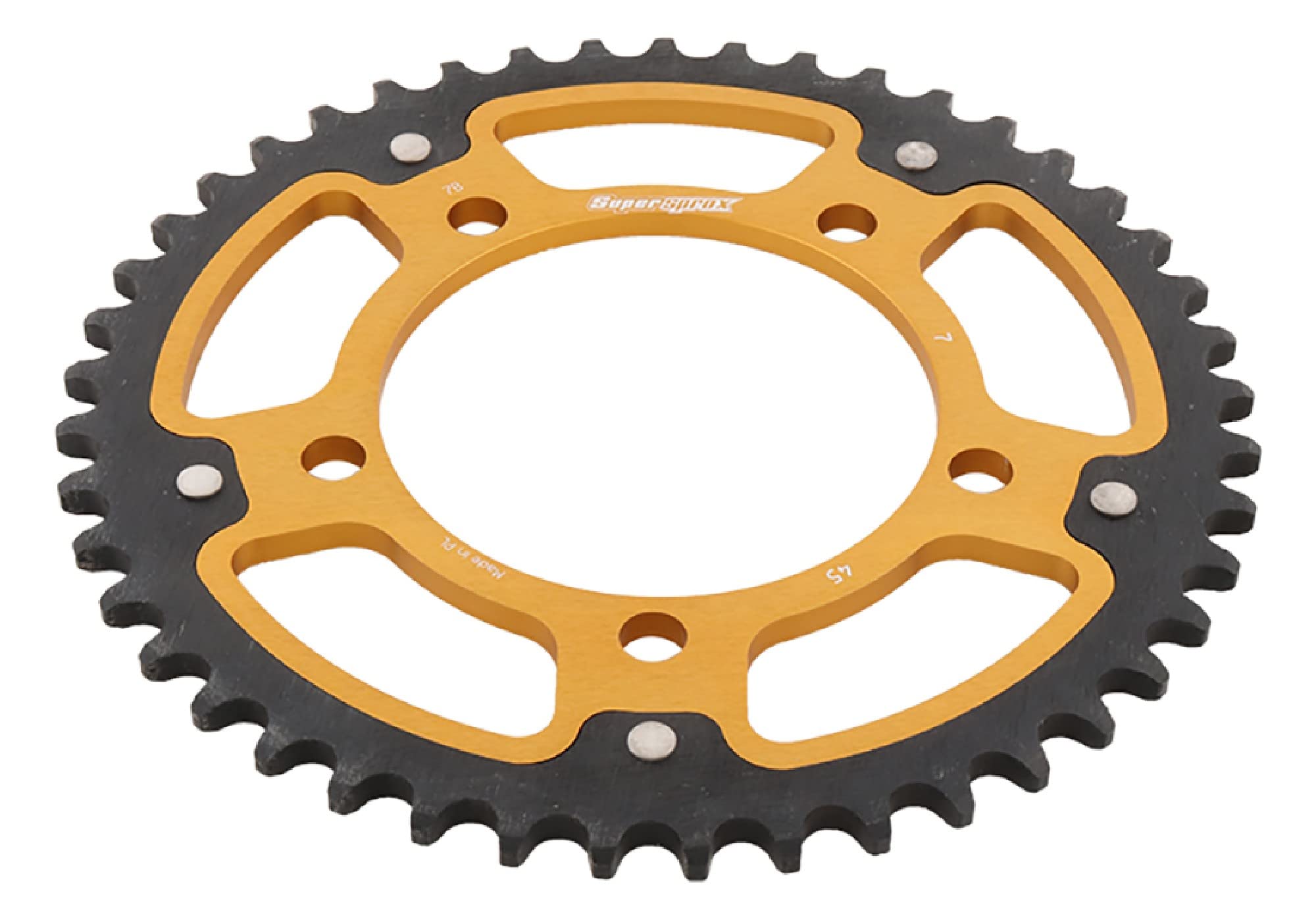 Amazon.com: Supersprox - Gold Stealth Sprocket, 45T, Chain