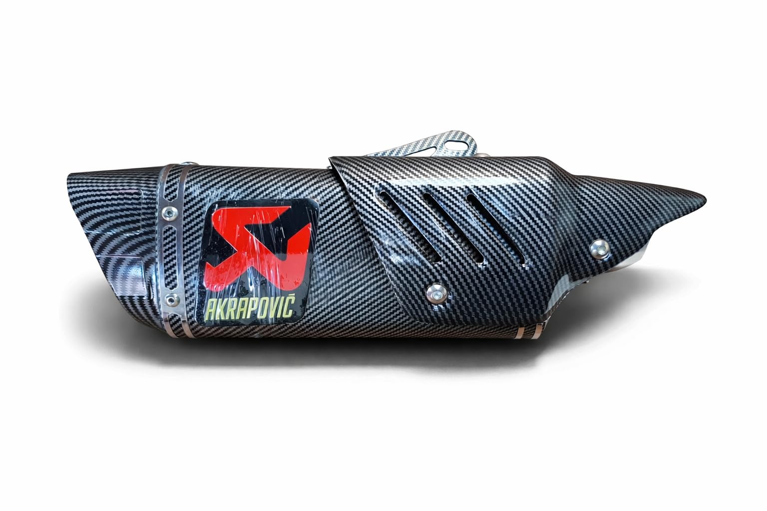 Akrapauvic Carbon Fibre Style Universal Motorcycle Exhaust Muffler, Racing-Inspired, Lightweight, Heat-Resistant-image-48