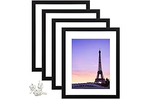 4 8x10 Picture Frames for Wall: Photographic Masterpieces in Style