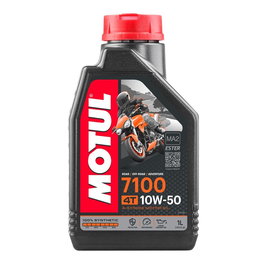 Motul 7100 4T API SN Fully Synthetic Ester Petrol Engine Oil for Bikes, 10W50 - 1L-picture-32