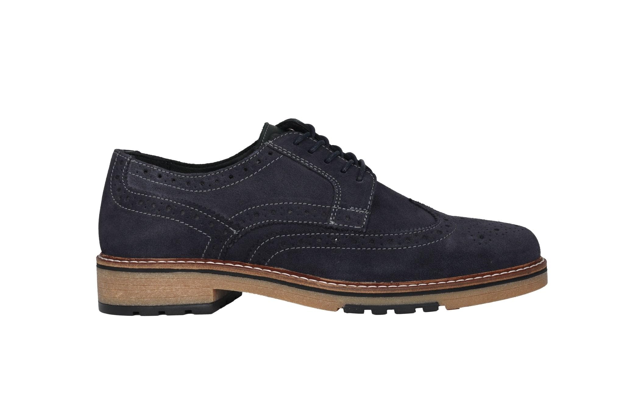 ARA Men's Alessio Sneaker, Blue, 7.5 UK