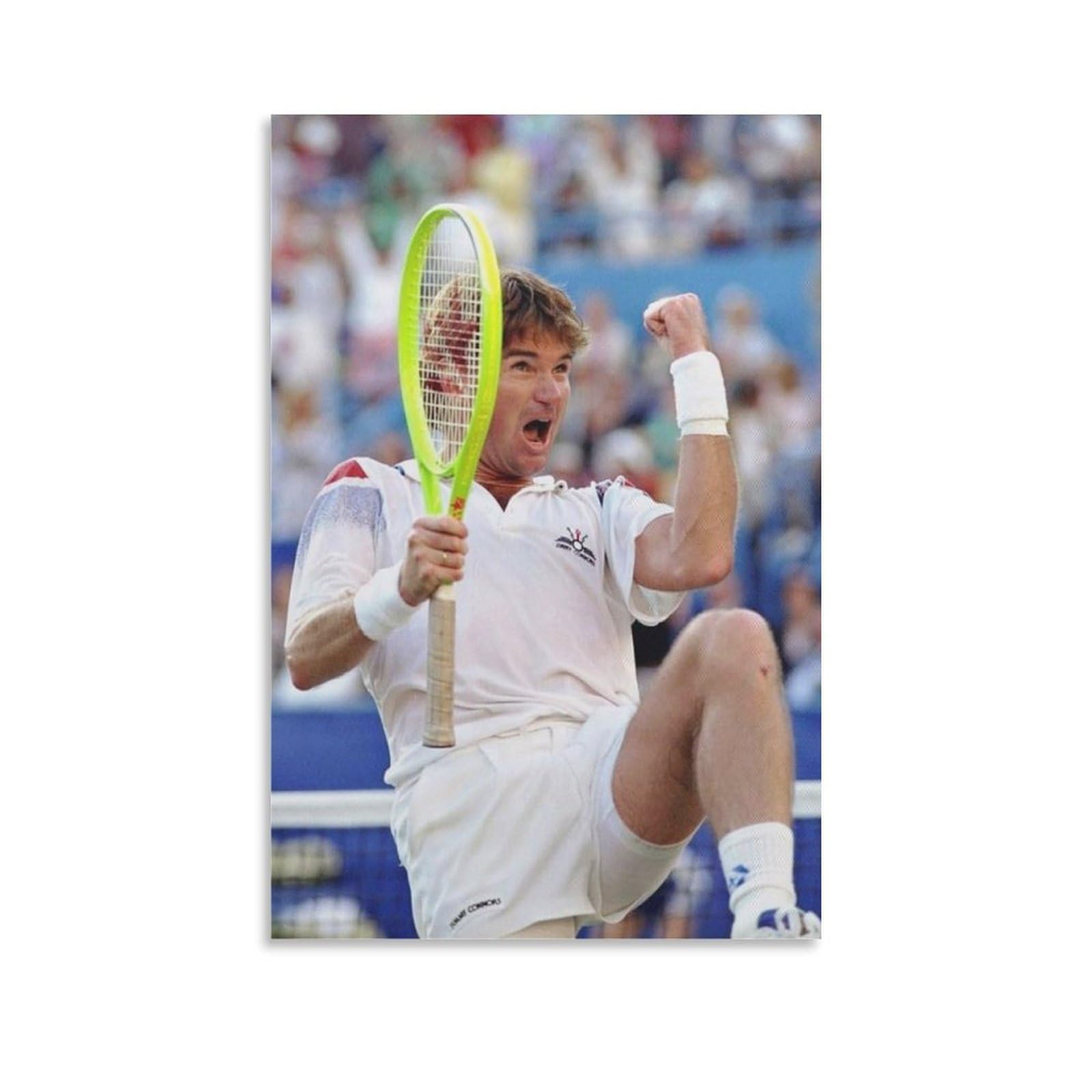 ASUIU Jimmy Connors Canvas Poster Wall Art Poster Prints Home Decor Picture Canvas Painting Posters 12x18inch(30x45cm)