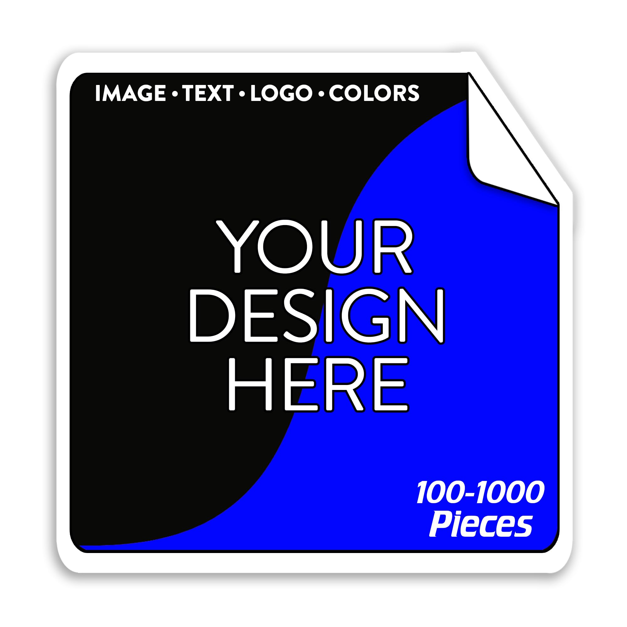 5-1000 Custom Vinyl Stickers - Upload Your own Image, Text, Design, Logo - Personalized Logo Labels for Handmade, Packaging, Bottle, Jars, Candle,