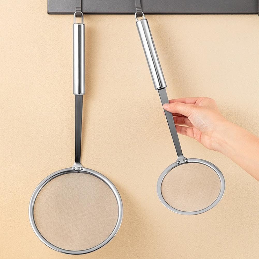 Swify Cuillère à graisse en acier inoxydable à mailles fines pour Swify Cuillère à graisse en acier inoxydable à mailles fines pour