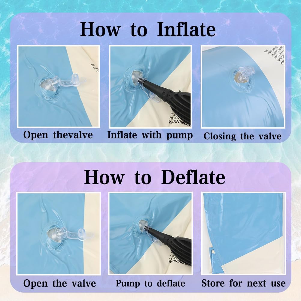 Inflatable Pool Floats Swim Tube Rings Pool Floaties Toys Beach Swimming Party Toys