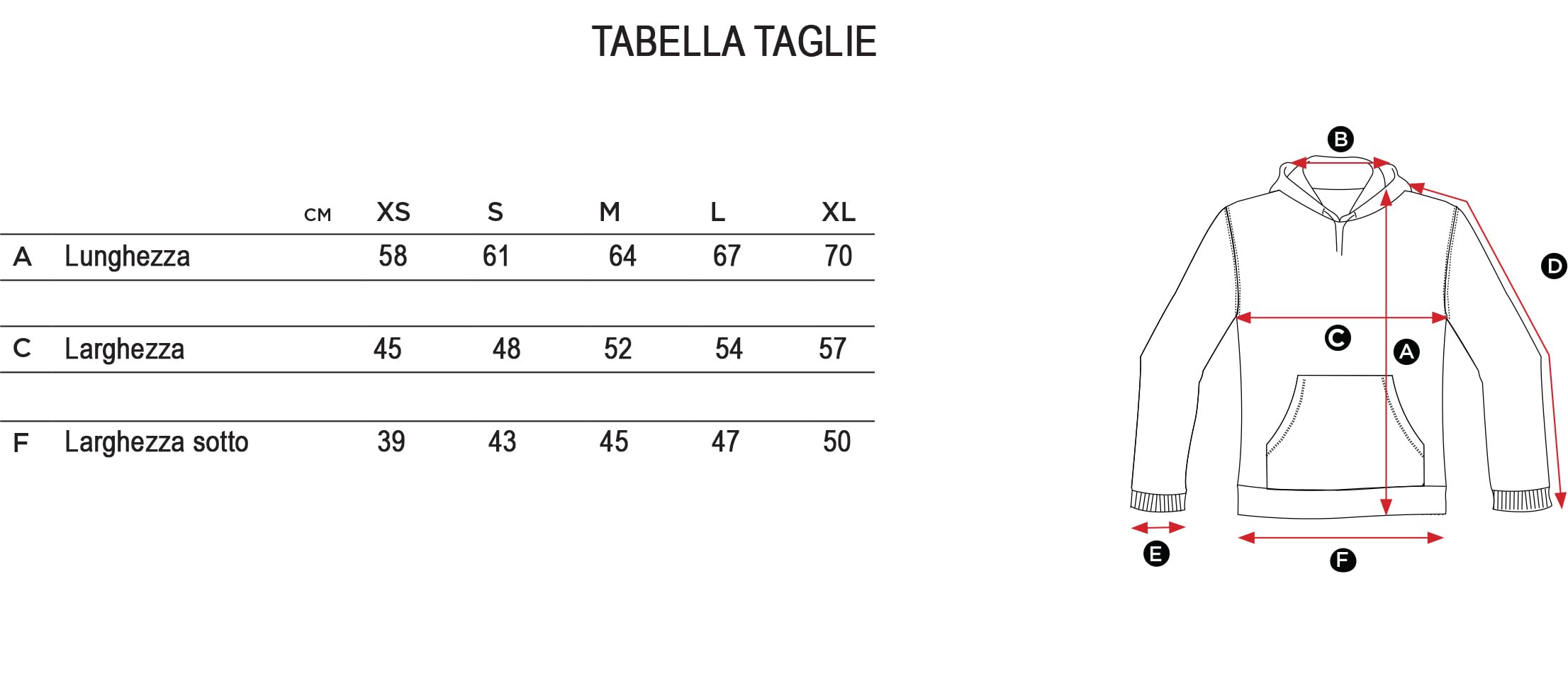 Fashion Graphic Felpa Cappuccio Donna Upside Down Serie TV