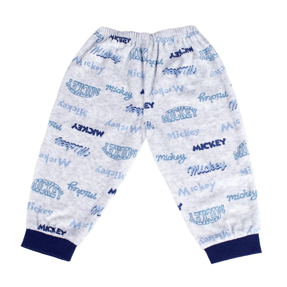 CERDÁ LIFE'S LITTLE MOMENTS - Pijama Bebe Niño de Mickey Mouse - Pijama de Invierno Velour [ 80% Algodón, 20% Polyester] - Licencia Oficial Disney