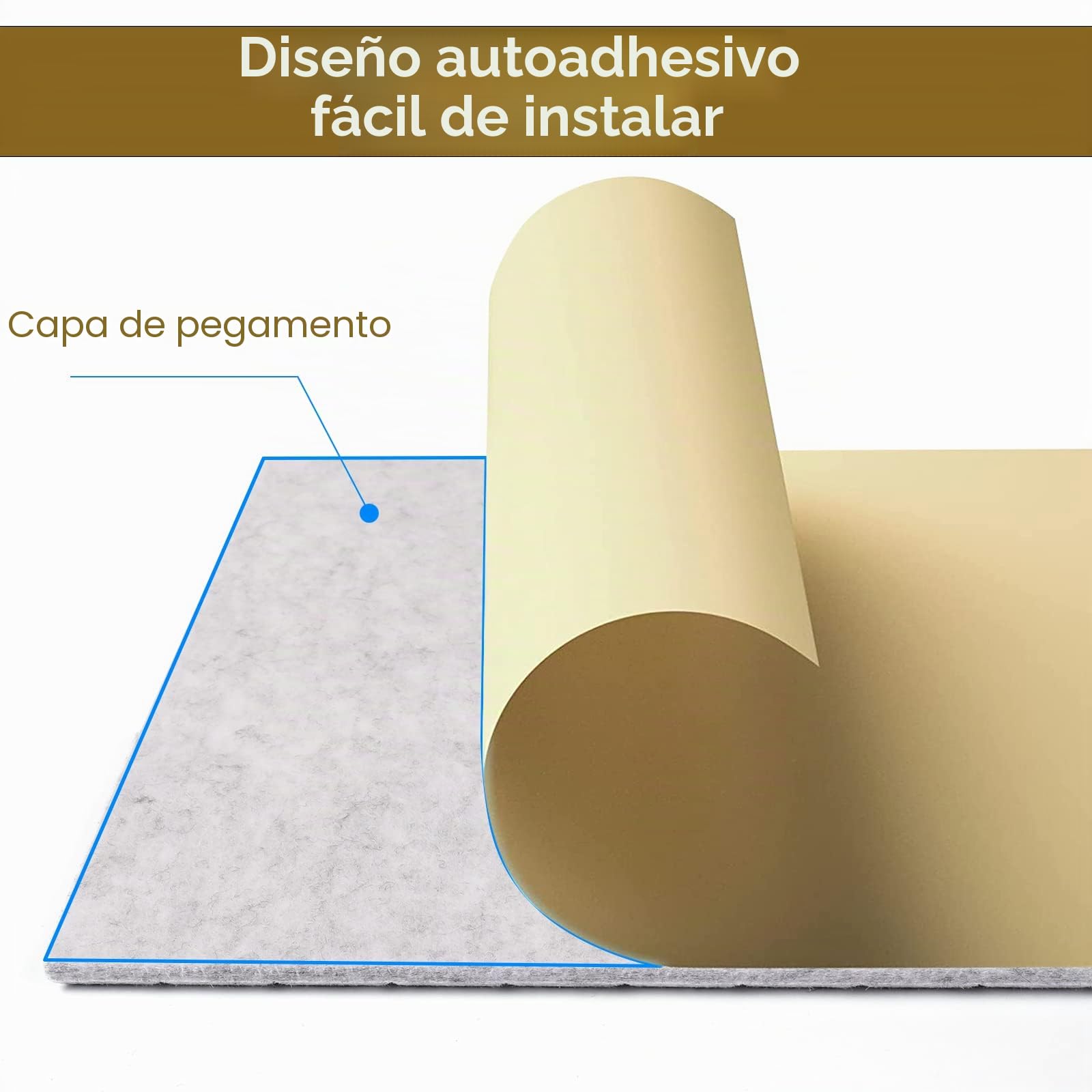 16 paneles de pared insonorizados de grado profesional, paneles acústicos, paneles de sonido premium, mejor que la espuma, diseño de cuña, con adhesivo en la parte posterior, para tratamientos