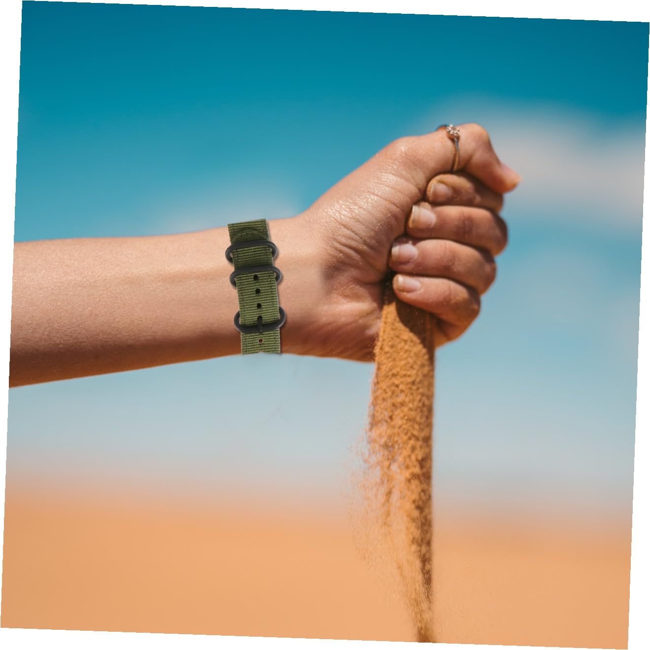 Gatuida 3pièces Bracelet Nylon Compatible Pour Montre Bracelet à Dégagement Rapide Unisexe Résistant Et Pour Confort Optimal