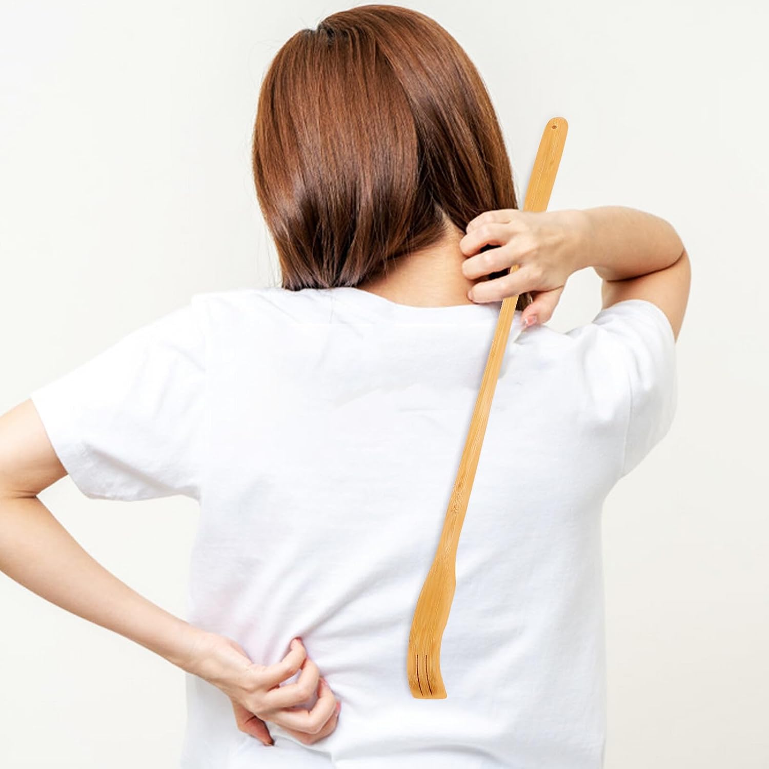 TIDTALEO Back Scratcher Lightweight Manual Itching Relief Tool Portable Back Massager for Elderly Adults Pregnant Women